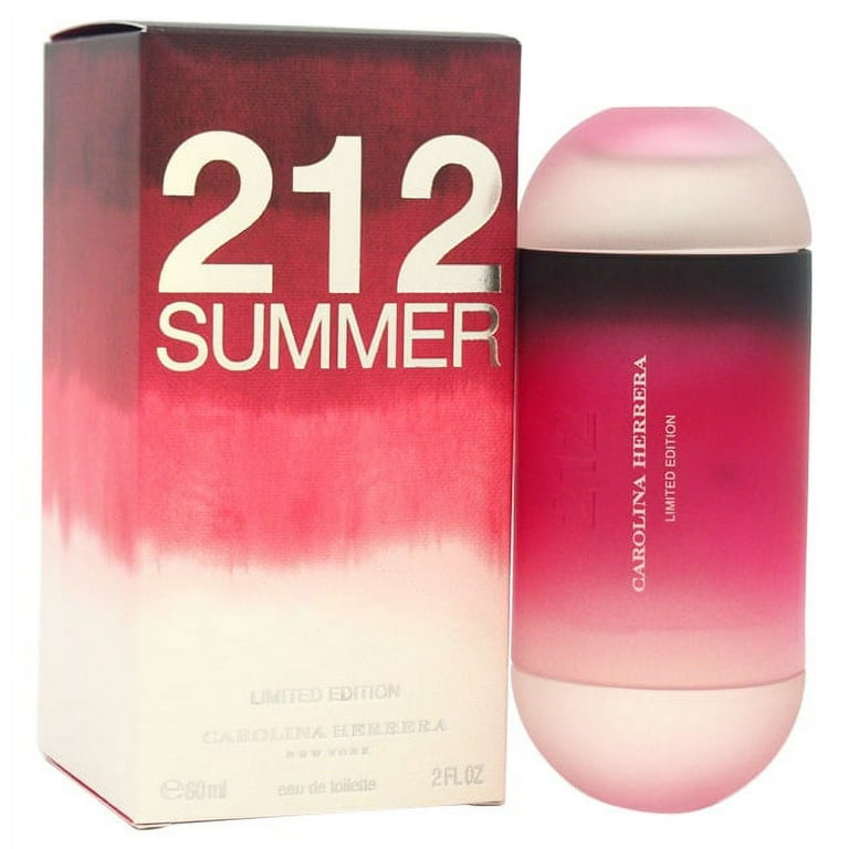 212 Summer by Carolina Herrera for Women 2.0 oz Eau de Toilette Spray Limited Edition