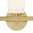 thumbnail image 3 of Crystorama Colton 3 Light Aged Brass Wall Mount - 23.7'' W x 11.50'' H, 3 of 9