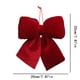 thumbnail image 3 of Seyotauo Christmas Extra Large Velvet Bows Christmas Tree Topper Decor Giant Xmas Tree Toppers Bows for Home Wreath Wall Backdrop Birthday Wedding Party Decorations, 3 of 6