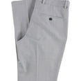 thumbnail image 2 of Perry Ellis Mens Slim Fit Dress Pants Slacks, Grey, 34X29W x 29L, 2 of 3