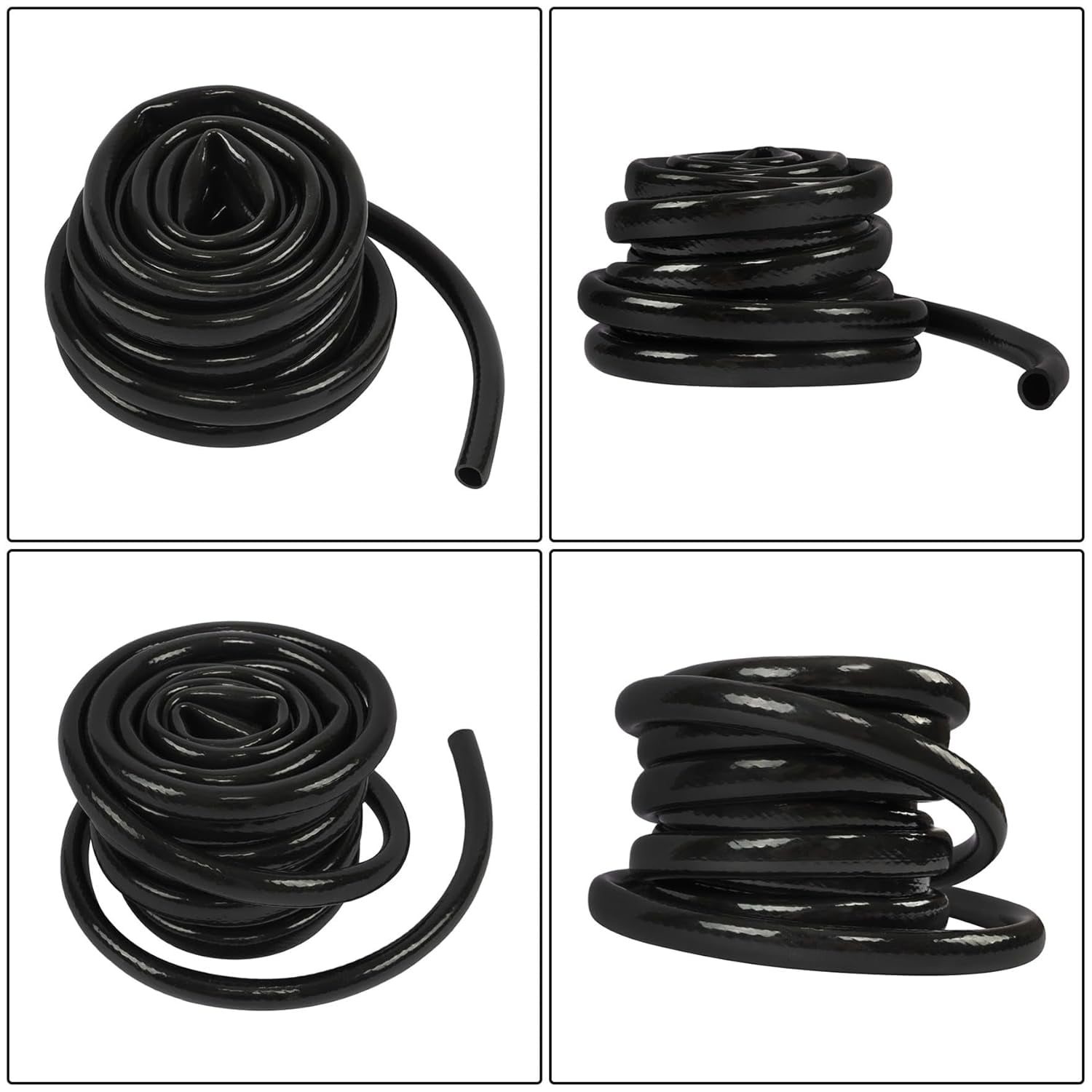 Genrics Drip Irrigation System Adjustable Connect Irrigation System for Gardens Up to 226ft with 1/4' and 1/2' Tubing Drip Emitters