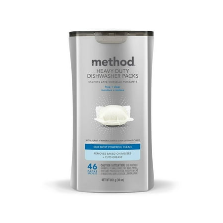 Method Auto Dish Heavy Duty Dishwasher Packs - 30oz/46ct