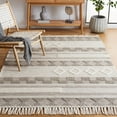 thumbnail image 2 of SAFAVIEH Vermont Wilford Trellis Area Rug, Ivory/Brown, 6' x 6' Square, 2 of 8