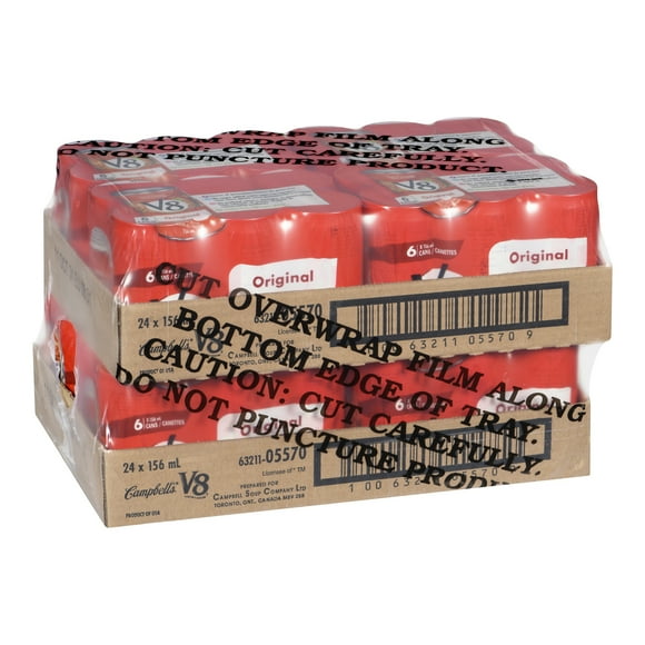 Campbell's V8 Jus de Légumes Original 156ML - 48/caisse