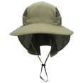 thumbnail image 1 of Sombrero Para El Sol Al Aire Libre Protección Uv Sombrero De Pesca Con Protector De Cuello Sombrero De Ala Ancha Para Hombres Y Mujeres Speravity AP008070-03, 1 of 6