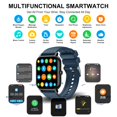 thumbnail image 3 of Reloj inteligente Nerunsa P66D Bluetooth Call IP68 a prueba de agua, 3 of 7