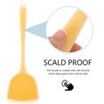 thumbnail image 4 of Shisuyan Kitchen Wok Spatula Silicone Transparent Yellow 2Pcs 13.8x4.7in, 4 of 9