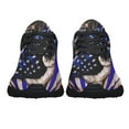 thumbnail image 5 of German Shepherd Police Dog K9 The Thin Blue Line Shoes Sneakers Black Size 8, 5 of 7