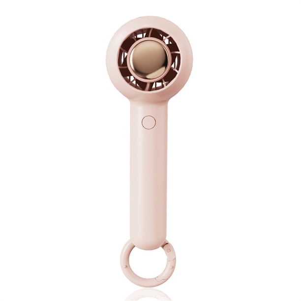 Wosthever Mini ventilador de mano de verano alimentado por 2 modos de ventilación eléctrica USB ventiladores de refrigeración de escritorio al Electrodomésticos Rosado Wosthever HA063669-02B