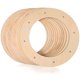 thumbnail image 1 of 12 marcos de madera para coronas, soportes circulares para fondos navideños DIY, 1 of 7