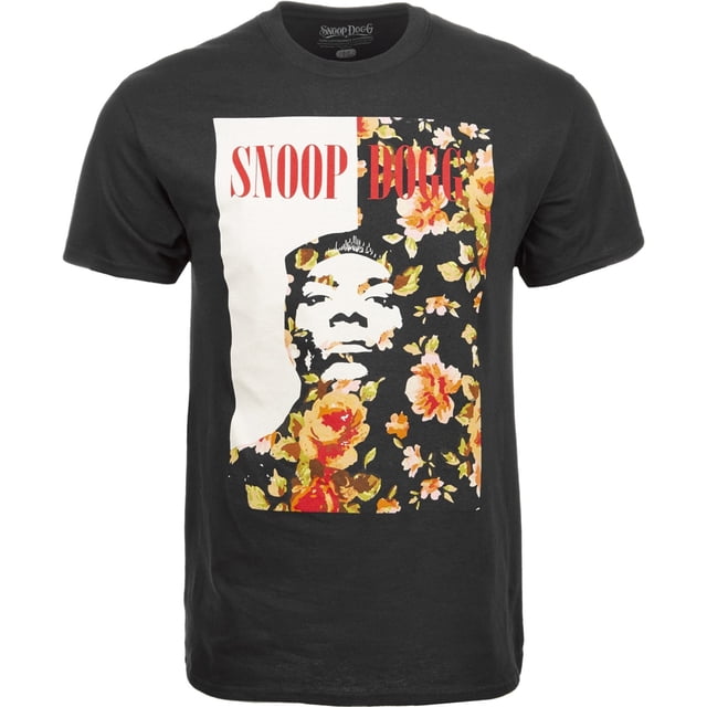Camiseta gráfica Snoop Dogg Merch Traffic negra extragrande