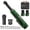 Green, variant on 12V Cordless Electric Ratchet Wrench 3/8" 40 ft-lbs, 2000mAh Li-ion Battery, 45 Min Fast Charger, Variable Speed, LED Light (Power Ratchet Tool)