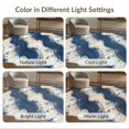 thumbnail image 7 of ODIKA 2'x3' Washable Throw Rug Non-Slip, Low Profile, Flatwoven, Easy Care Hallway Contemporary Long Displaying Fluid Paint Abstract Hallways for Study Room, 7 of 7