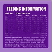 Wellness Complete Health Puppy Dry Dog Food, Wholesome Grains, Natural, Chicken, Oatmeal, Salmon Recipe, (30-Pound Bag)