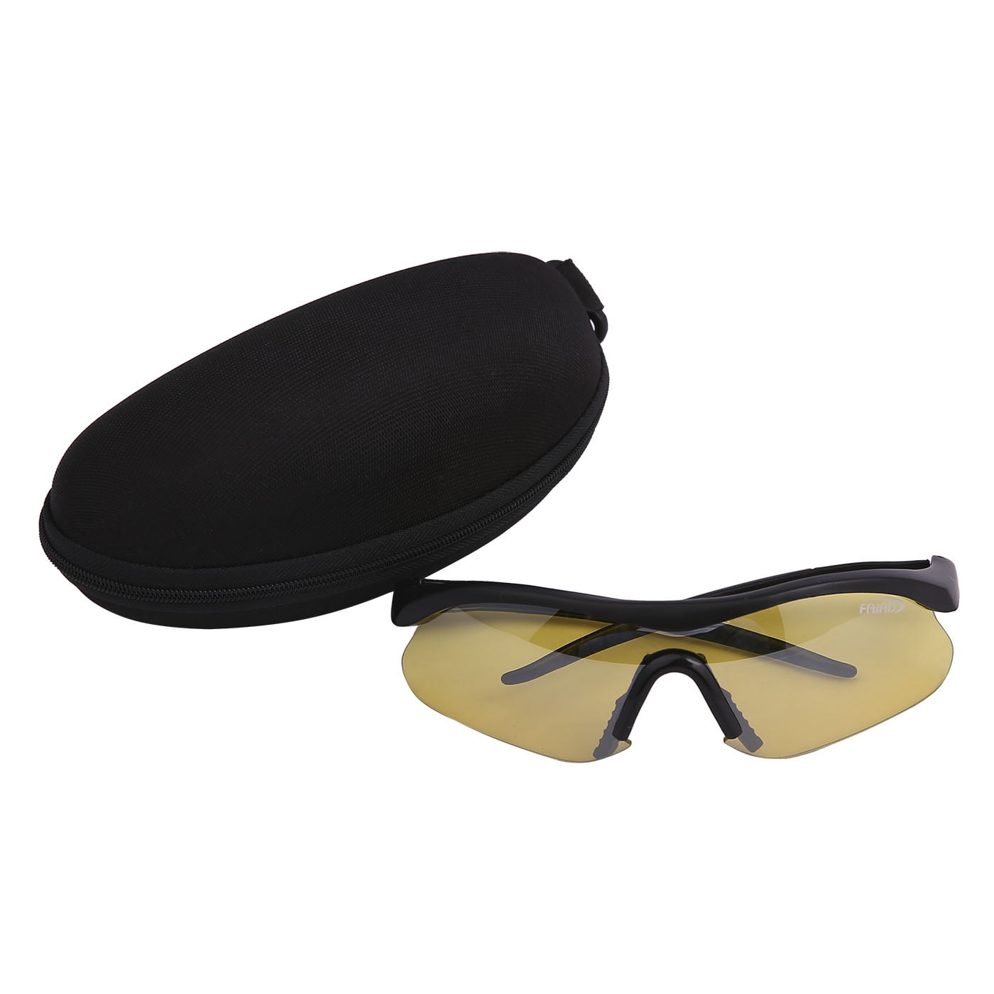 HDE Red Safety Glasses Laser Eye Protection for Green and Blue Lasers with Case by HDE