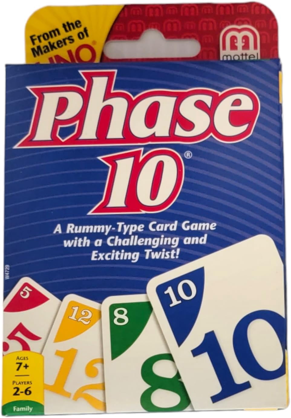 Mattel Uno Dare and Phase 10 Bundle Pack of 2 Games