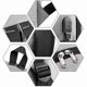 thumbnail image 5 of 3pcs Backpack Set Women Men Laptop Backpack Shoulder Bag Small Pocket for Travel School Business Work College Fits Up to 15.6inches, 5 of 5
