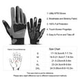 thumbnail image 6 of INBIKE Mountain Bike Gloves MTB Touchscreen with Thicken EVA Padded & TPR Knuckle Protection Road Bike Gloves Grey Large, 6 of 7