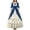 Blue, variant on Hurxie Victorian Dress Women Renaissance Gowns Edwardian Costume Vintage 1800s Dress
