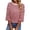 Red, variant on Womens Tops 2026 Striped Tie Back Short Sleeve T Shirts Crewneck Casual Loose Basic Tee Summer Outfits