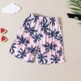 thumbnail image 5 of IROINNID Toddler Short Sleeve Tree Print Casual Pocket Shorts Suit Kids Baby Girls 2-3Years, 5 of 9