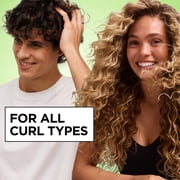 Garnier Fructis Curl Nourishing Leave in Treatment, Glycerin Coconut Oil, Frizzy Hair 10.2 fl oz