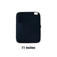 thumbnail image 2 of Youkk Tablet Sleeve Bag Shockproof Pouch Multi Pockets Simple Style Notebook Storage Case Charging Cable Organizer Office Dark blue 11inch, 2 of 6