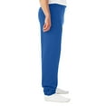 thumbnail image 2 of Jerzees Mens NuBlend Elastic Bottom Sweatpants, XL, True Red, 2 of 5