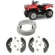 thumbnail image 5 of Kit de zapatas de freno ANGGREK Delanteras traseras para TRX250 TRX250TM Aleación de aluminio Inoxidable, 5 of 7