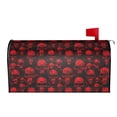 thumbnail image 2 of Xecao Red Skulls for Mailbox Cover with Magnetic Strips, Waterproof and Sunscreen, Adds a Decorative Touch to Your Garden Yard., 2 of 9