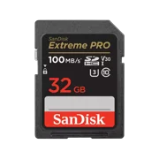SanDisk 32GB Extreme PRO SDHC And SDXC UHS-I Memory Card (Up to 100 MBPs) - SDSDXXO-032G-GN4IN