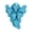 Blue, variant on Halloween Cartoon Ghost Silicone Mold, 6-Cavity Reusable Ghost Ice Cube Tray, Food Grade Baking Mold for Chocolate Candy Cookies Cake Decor Jelly Ice Kitchen DIY Baking Supplies for Halloween Party