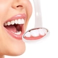 thumbnail image 2 of Espejo dental azul con luz espejo dental espejo oral espejo de inspección espejo oral para el cuidado dental, 2 of 4
