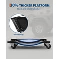 thumbnail image 2 of Heavy Duty Vehicle Moving Dollies – 10,000 lbs Capacity, 3.5" Swivel Steel Casters, Anti-Skid Platform for Cars & Trucks, Industrial Use – Black | Pack of 4, 2 of 7