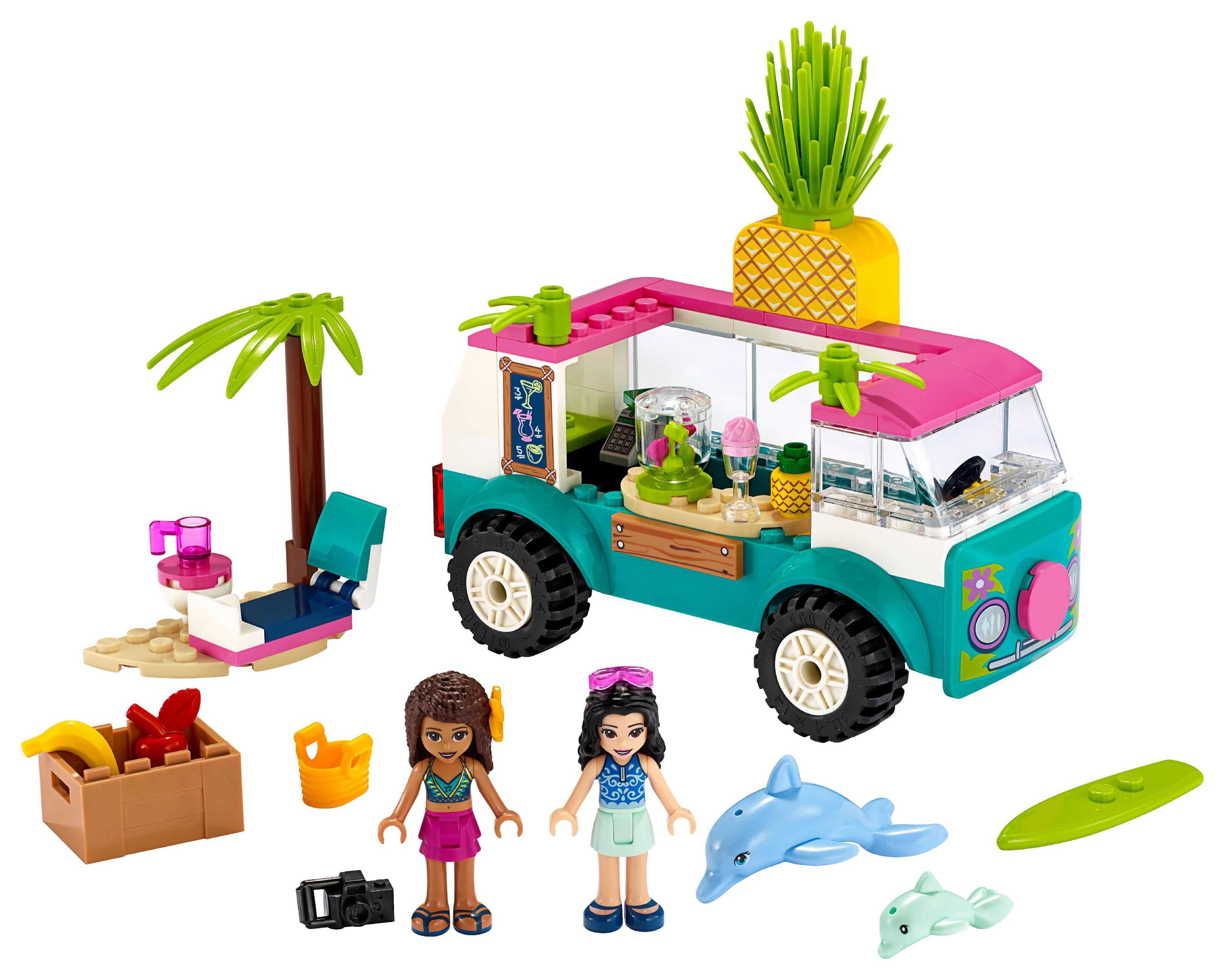 frustrerende Scorch indsats LEGO Friends Juice Truck 41397 Building Kit; Kids Food Truck Featuring Emma  Mini-Doll Figure (103 Pieces) - Walmart.com