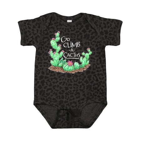 

Inktastic Go Climb a Cactus Cacti and Succulents Gift Baby Boy or Baby Girl Bodysuit