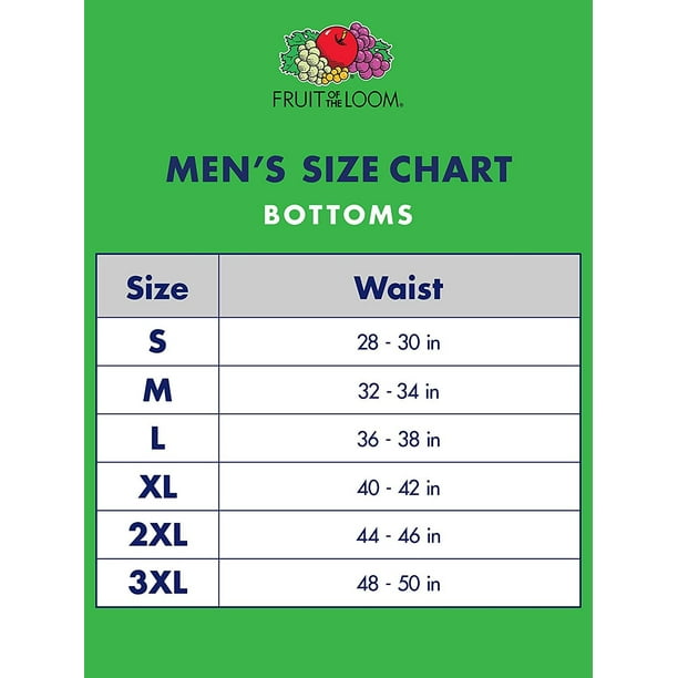 Fruit of the Loom Men's Briefs Size 3XL White 100% Cotton (3 Pack)