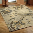 thumbnail image 2 of Lr Home Glamour Paisley Floral Sand Rectangle Indoor Area Rug ( 9' x 12' ), 2 of 5