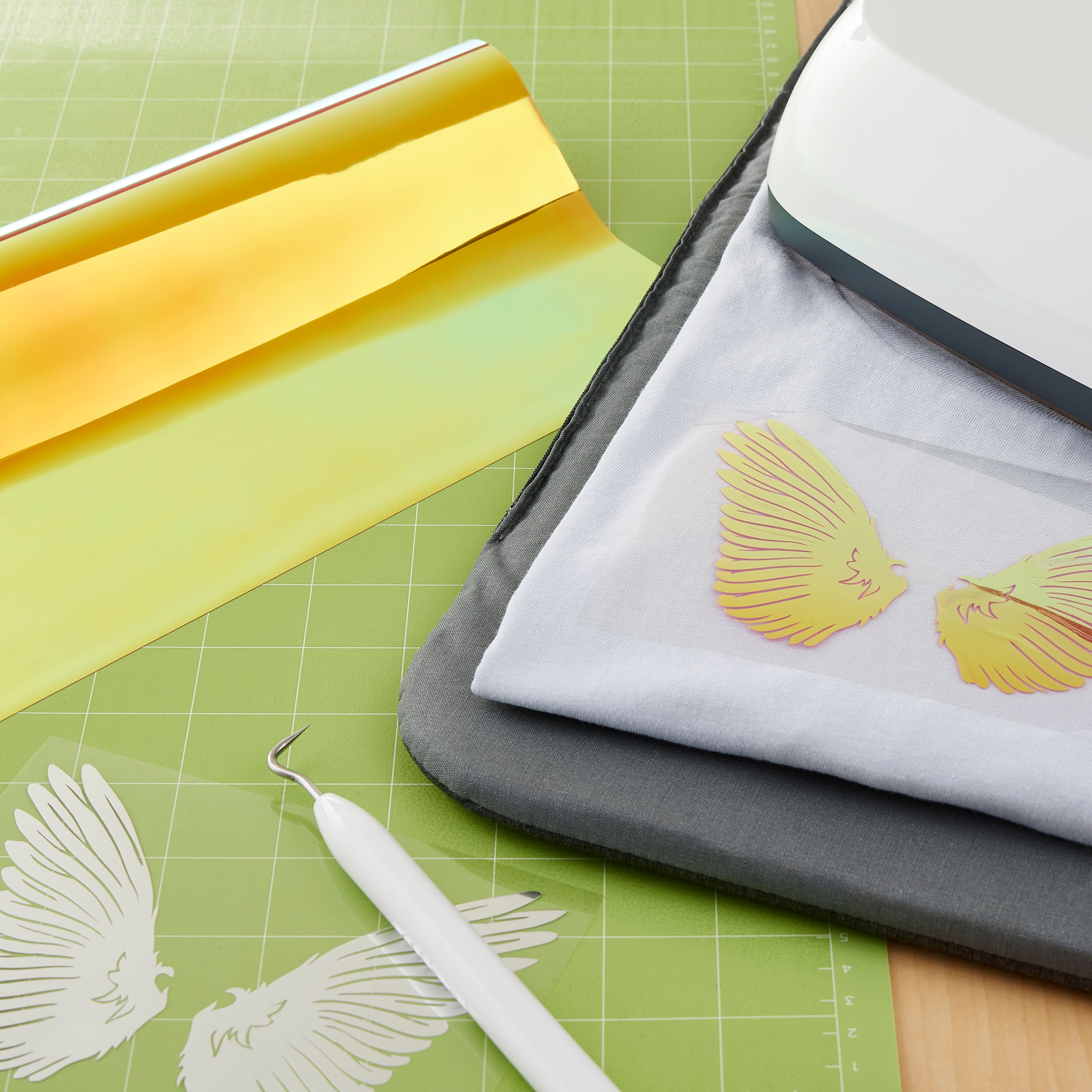 Cricut® Holographic Iron-On™ Vinyl , Red, 12" x 24"