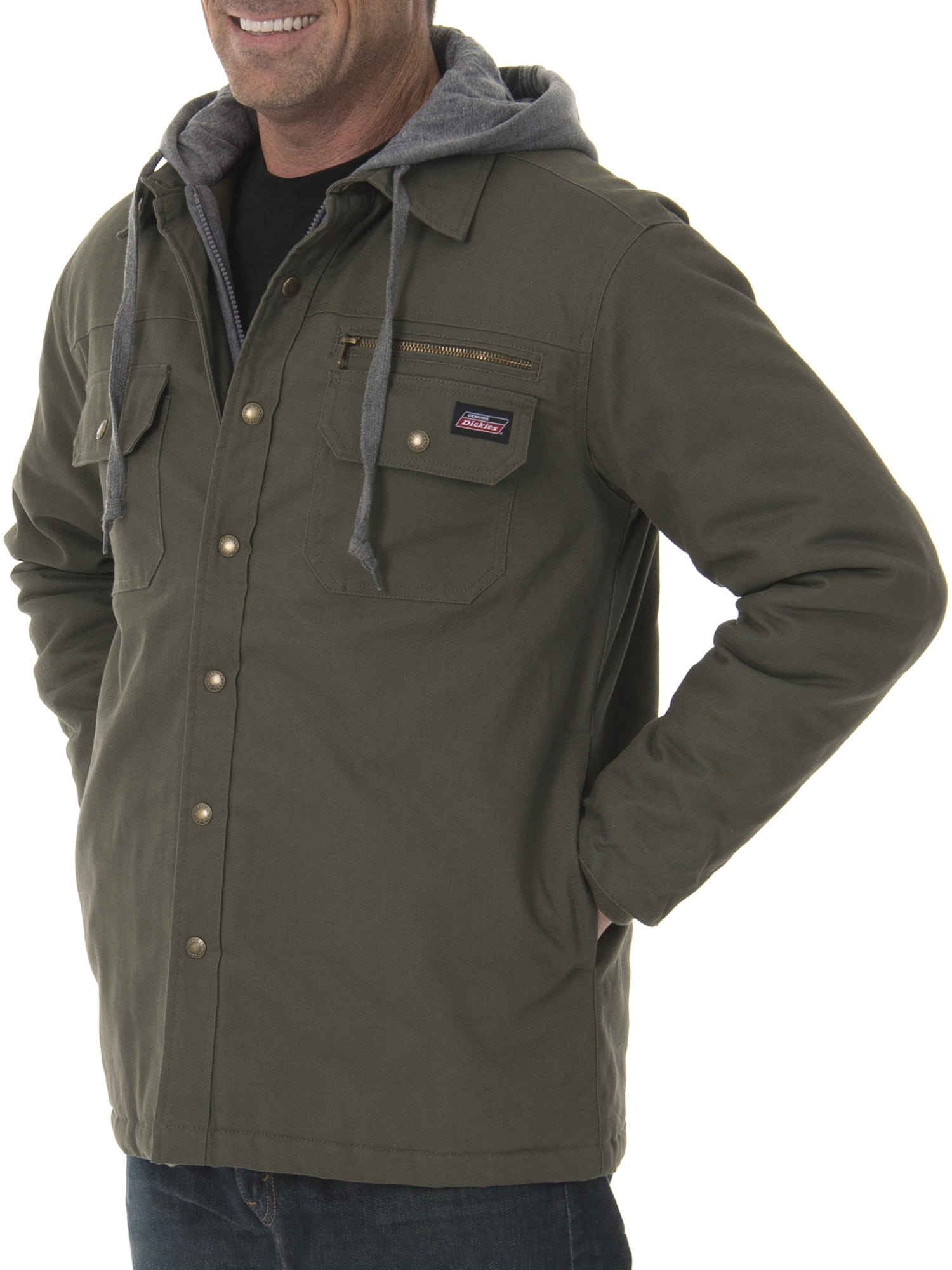 Genuine Dickies Men's Canvas Shirt Jacket