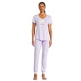 thumbnail image 2 of George Women's V-Neckline Sleep Tee, 2 of 6