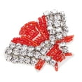 thumbnail image 1 of Parches de Flores DIY perfecl Apliques de Lentejuelas de Imitación de Cristal rojo, 1 of 8