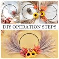 thumbnail image 3 of Floral Hoop Macrame Rings For Diy Decor - 6 Inch, 3 of 5