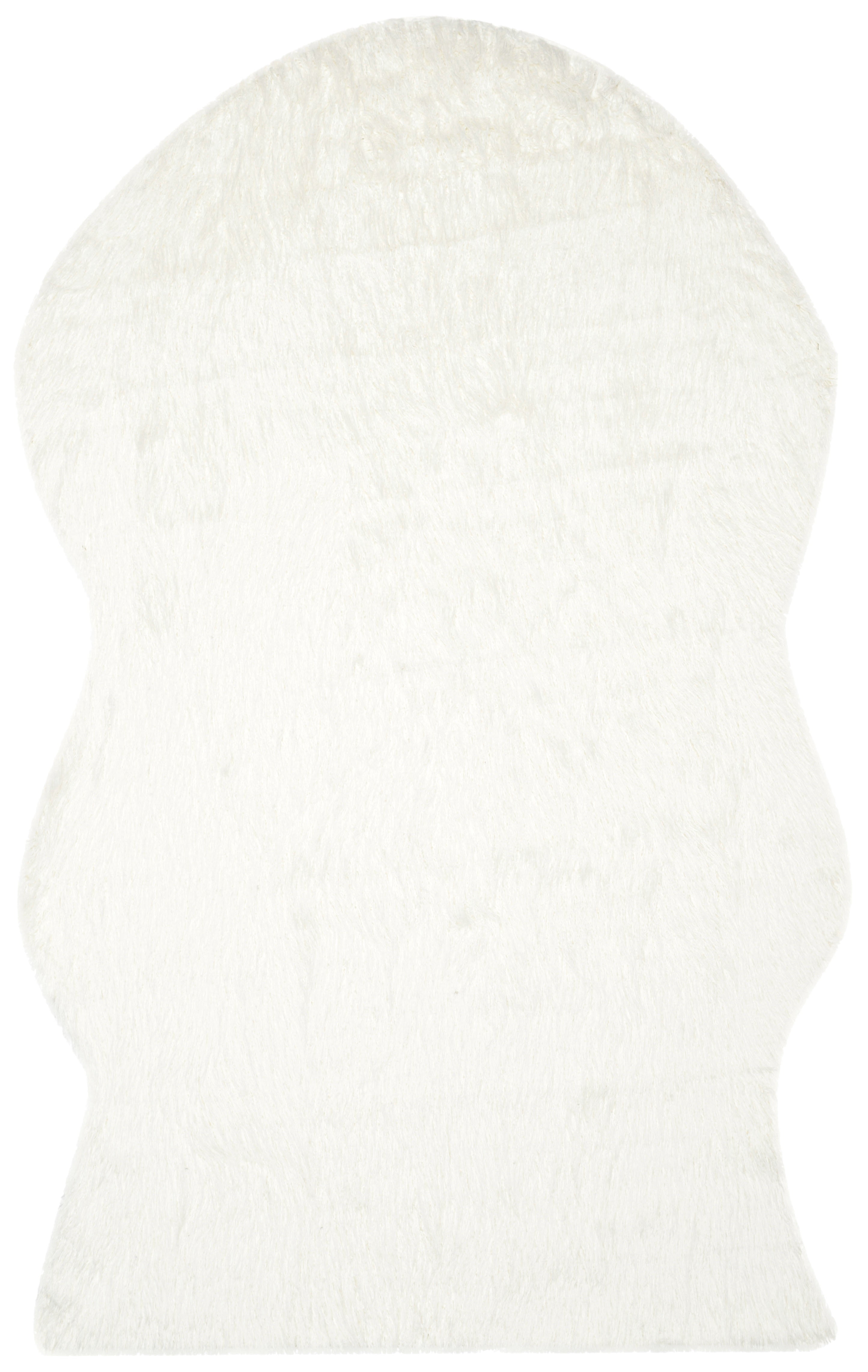 Safavieh Faux Sheep Skin Byrne Solid Area Rug, Ivory, 5' x 8'