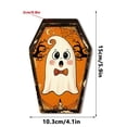 thumbnail image 3 of Custom Vintage Halloween Decor Indoor, Retro Wooden Block for Shelf Decor, Coffin Halloween Decor Halloween Wooden Decorations, Freestanding Tabletop Blocks, 3 of 5