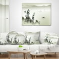 thumbnail image 4 of Designart Mountains and Sea - Landscape Printed Throw Pillow - 16x16, 4 of 5