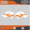thumbnail image 4 of Kalair GFX Graphics Kit for Ktm Motocross 4-STROKE 250SX-F and 450SX-F (2008-2010) Speed Series, 4 of 5