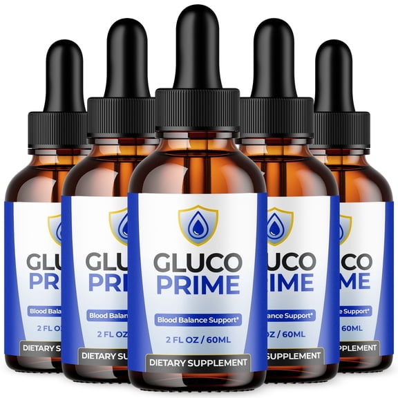 Gluco Prime Advanced Formula Drops Natural Support Supplement GlucoPrime 150 Servings