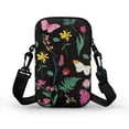thumbnail image 2 of HELLHERO with Adjustable Strap Travel Crossbody Purse for Casual Use(Butterfly Floral), 2 of 7