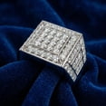 thumbnail image 5 of Pompeii Men's 3Ct Square Diamond Fashion Pinky Ring 10k Gold Lab Grown (F/G,VS1-VS2), 5 of 7